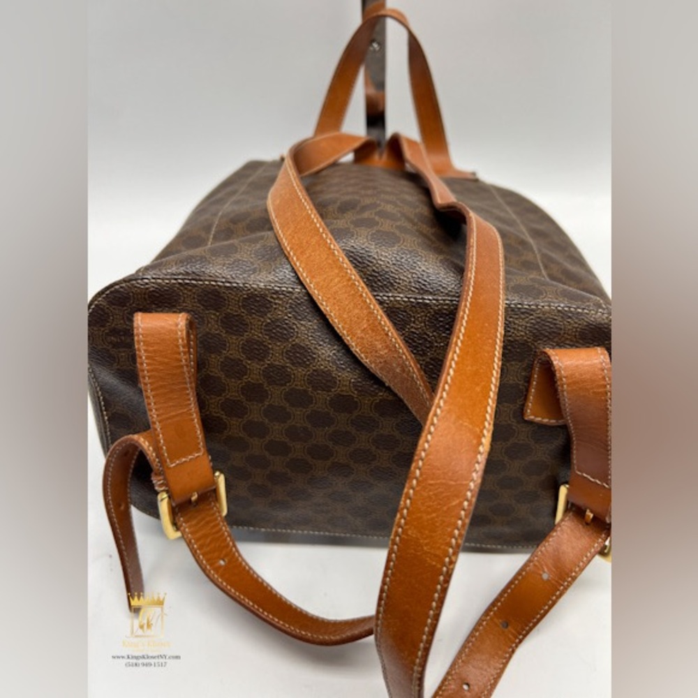 Celine leather backpack - Picture 11 of 16